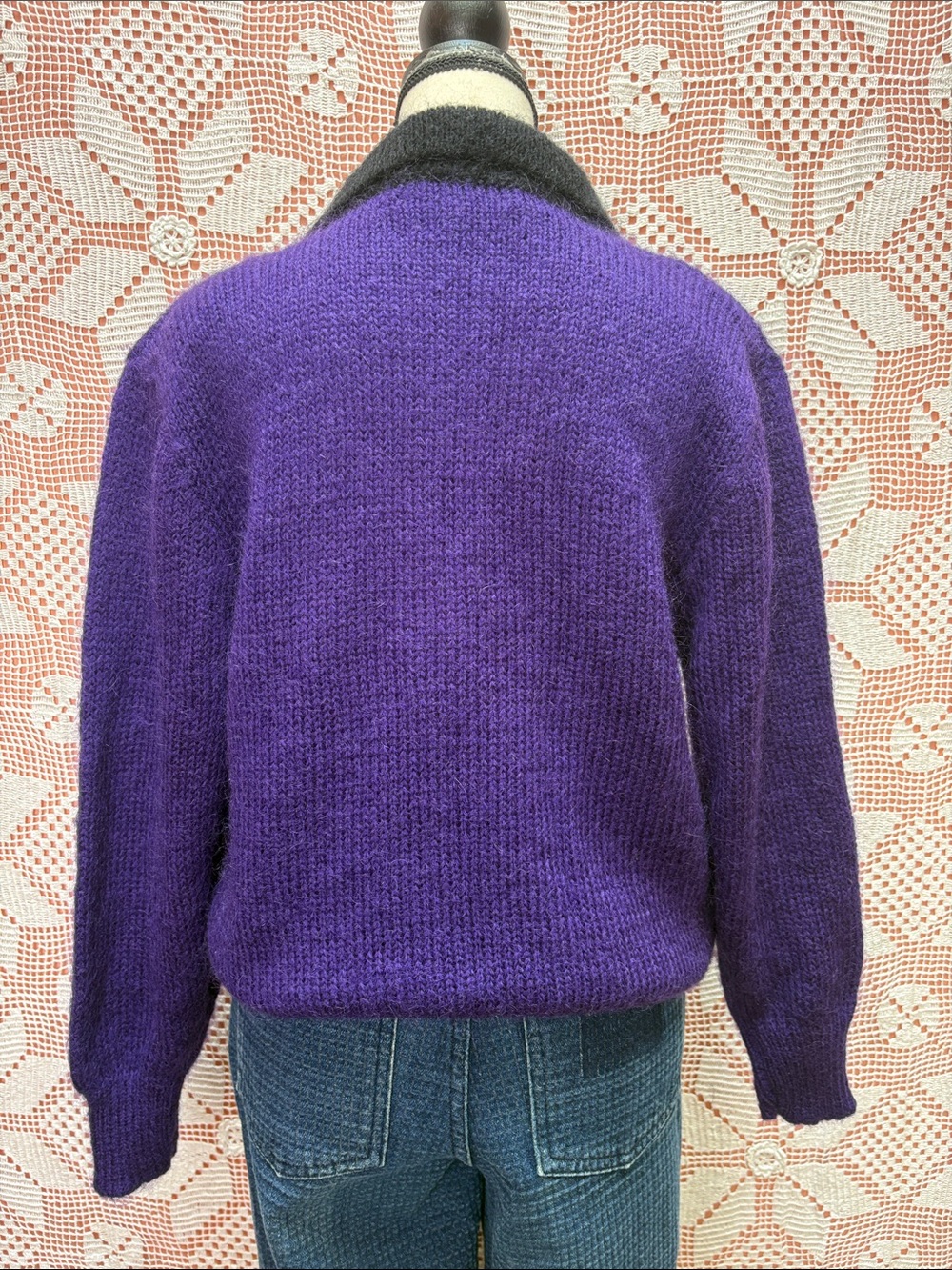 Vintage Lei Condotti Mohair Blend Sweater Sz M - Picture 6 of 11